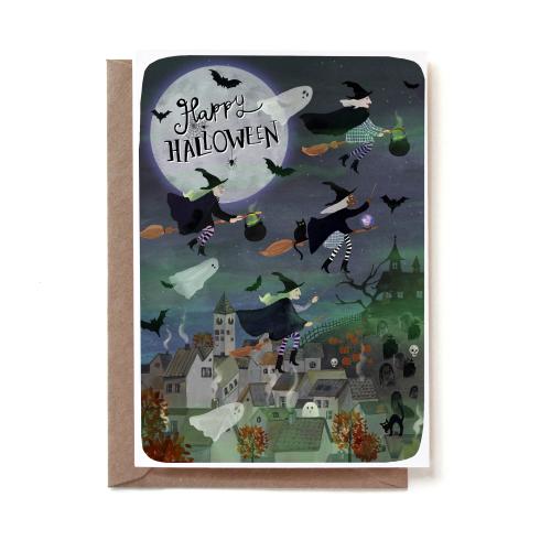 HW 23 Witches Greeting Card