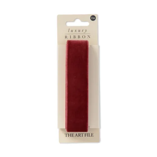 2M Mulberry Luxury Velvet Ribbon
