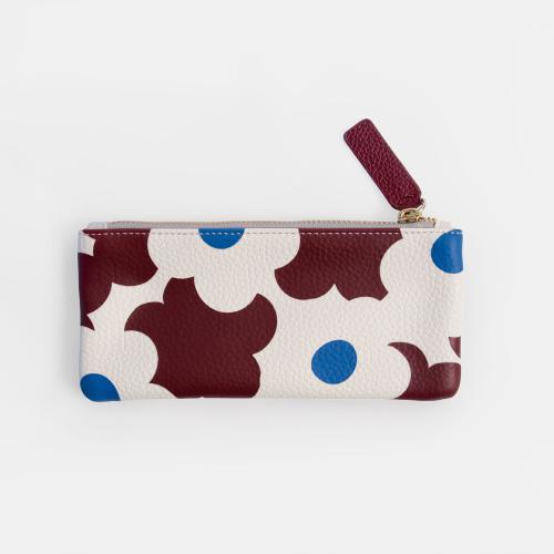 Wine Flower Rectangle Pencil Case