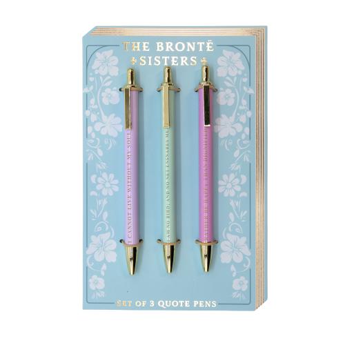 3 Metal Pens - Bronte Sisters