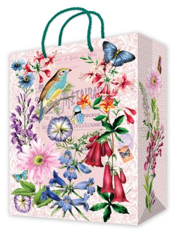 Floral, Gift Bag S (Pink)