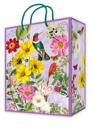 Floral, Gift Bag S (Purple)