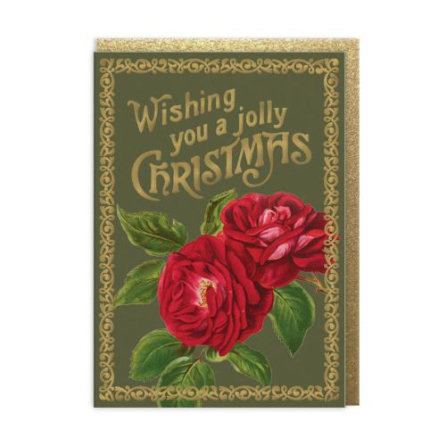 Jolly Christmas Greeting Card (A6)