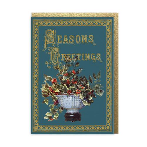 Seasons Greetings Greeting Card (A6)
