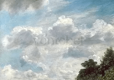 Study of Clouds in Hampstead, 1821, Postcard