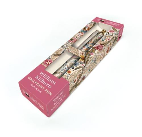 William Kilburn: Marble End Paper Boxed Decorative Ballpoint Pen