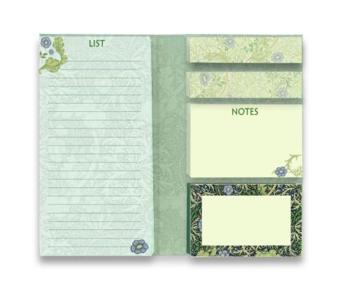 William Morris: Seaweed Sticky Notes Folder