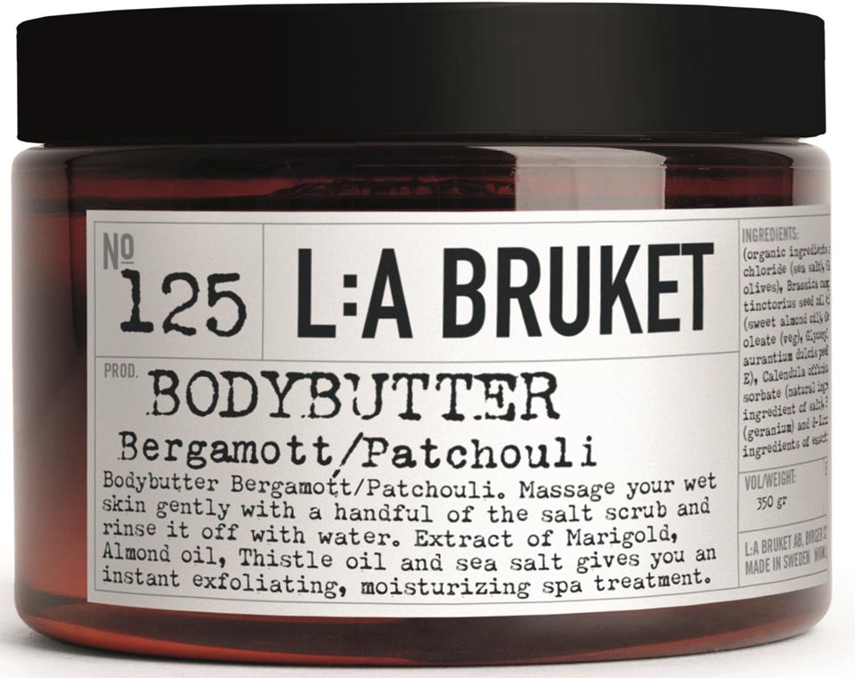 L:A Bruket Bodybutter Bergamott/Patchouli 350ml