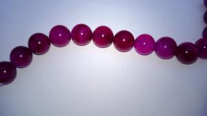 Agatpärlor ( paket om 5 st)