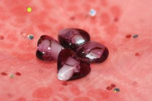 Hjärtan 15mm (paket om 4 st)