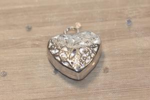 Silverpläterat hjärta (1 st)