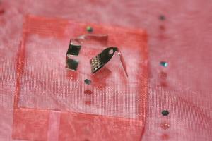 Fästen/ för läderband o dyl (paket om 10 st)