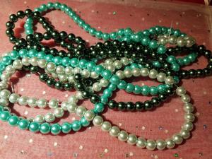 Glaspärlor (150 st)