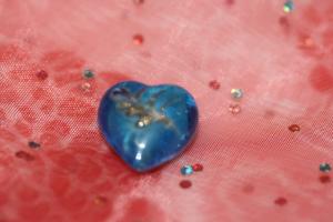 Silverfoil hjärta (1st)