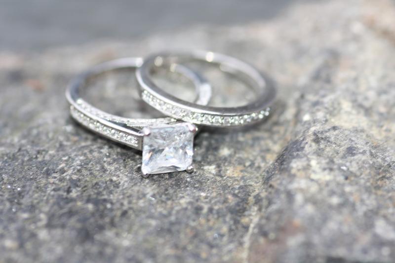 Rostfría ringar(2 st)