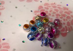 Aluminium pärla (6st)