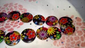 Snäckskalspärlor (5 st)