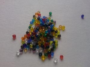Glaspärlor (paket om 10 gram)