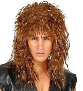 Peruk i 80-tal Rock