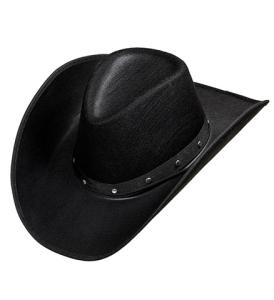 Cowboyhatt med dekorationsnitar
