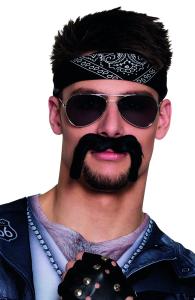 Mustasch Biker