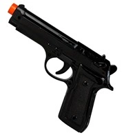 Pistol svart 21,5 cm