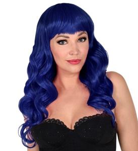 Blå Bella Peruk