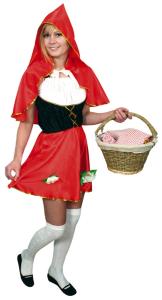 Rödluvan flicka maskeraddräkt