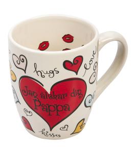 Mugg Jag älskar dig Pappa