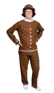 Pepparkaksdräkt Vuxenstorlek