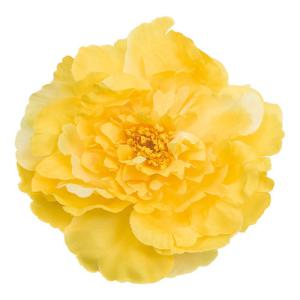 Hårklämma Blomma gul