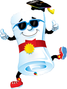 Folieballong - Diplom, 94 cm