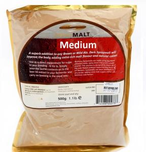 Spraymalt Medium mörk