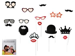 Partymustascher set