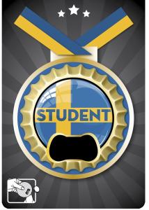 Student Medalj kapsylöppnare