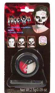 FaceOn Sminkset Dödskalle