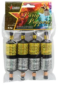 Party Poppers 8 Pack