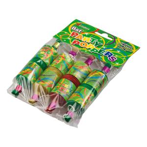 Party Poppers 8 Pack