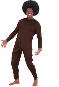 Nakenman Brun Maskeraddräkt