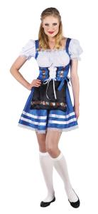 Oktoberfest dress Helena i Blått