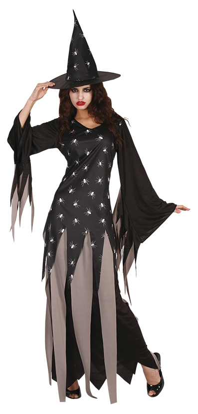 Spindel-Häxa Makeraddräkt