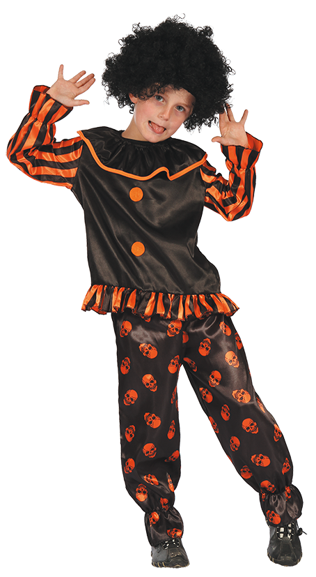 Clown för barn Maskeraddräkt