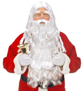 Tomteskägg m ögonbryn och mustasch