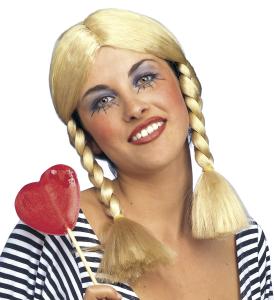 WENDY PERUK MED FLÄTOR