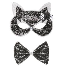 Katt ögonmask med Fluga