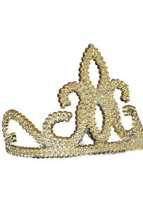 Tiara i Guld look