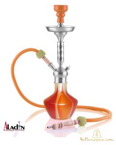 Mogadishu Röd-Orange Vattenpipa