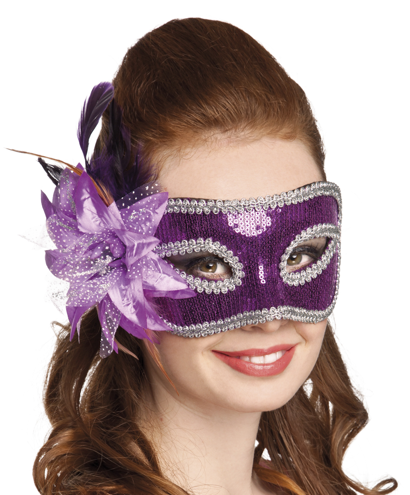 Venice Fiore Mask Lila