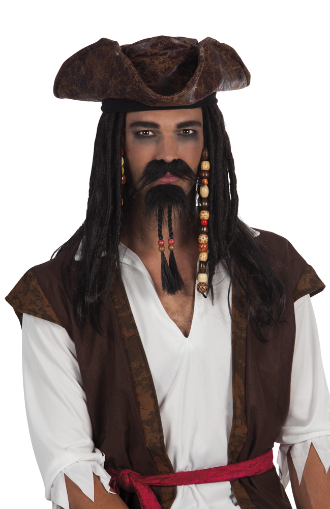 Pirat Mustasch Jack Sparrow