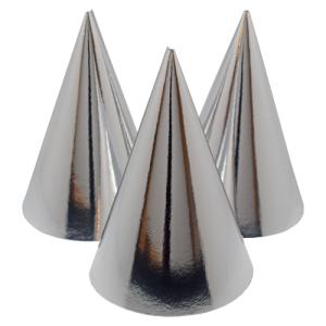 Fest & Partyhattar i Silver